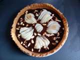 Tarte poires chocolat