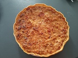 Tarte thon tomate (tomates en dés)