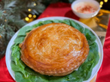 Tourte de crevettes aux herbes, sauce à la citronnelle de Cyril Lignac dans Tous en cuisine