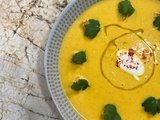 Velouté de carotte à la vanille et fromage frais de Cyril Lignac dans Tous en cuisine