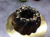 Bundt cake chocolat noisette