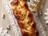 Brioche des Rois Tressée aux Pépites de Chocolat