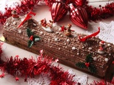 Bûche de Noël au Chocolat et joyeux NOËL 2021