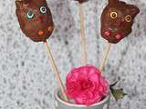 Cake Pops Hiboux