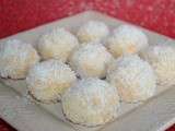 Cake Pops Orientaux :  Boules de Neige 