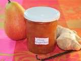 Confiture Poire-Gingembre de Nadjet