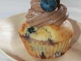 Cupcakes Myrtilles et Mousse au Chocolat