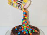 Gravity Cake m&m's