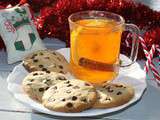 Jus de Pommes Façon Vin Chaud et Cookies aux Pépites de Chocolat