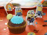 Muffins Minions Chocolat Banana