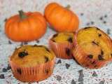 Muffins Santé à la Courge et aux Pépites de Chocolat Noir