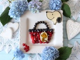 Panier de Fruits Woodstock et Snoopy