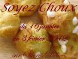 Participation au Concours  Choux  chez Sucrés-Délices