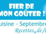 Participation au Défi de septembre : Fier de mon Goûter