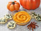 Purée de Potimarron, Châtaigne et Lentilles Corail et ses Petits Biscuits aux Graines de Citrouille