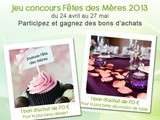 Table  Tendresse Sucrée  Pour la Fête des Mamans 2013