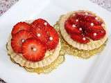 Tartelettes aux Fraises pour la Sainte Sandrine