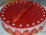 Bavarois aux Fraises