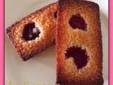 Financiers aux framboises