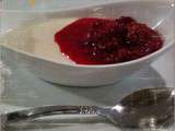 Panna cotta aux fruits rouges