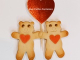 Biscuits Oursons pour la Saint-Valentin