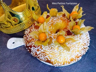 Couronne des Rois au sucre perlé