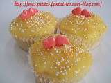 Cupcakes au lemon curd