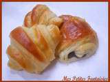 Minis croissants et pains au chocolat maison