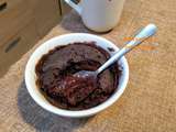 Coulant au chocolat minute vegan