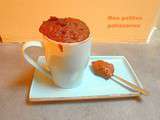 Mug cake a la pate a tartiner