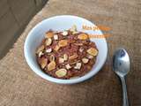 Porridge noisette amandes