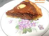 Tarte noisettine chocolat poire