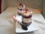 Verrine cerise crème mascarpone