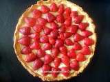 Tarte aux fraise de France