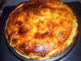 Tourte de boudin noir aux pommes golden