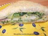 Croque courgettes kiri jambon