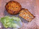 Flans de carottes et lardons