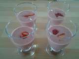 Mousse de fraises allégée