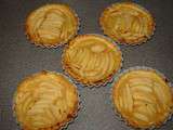 Tartelettes aux poires maison