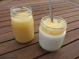 Yaourts au citron et lemon curd