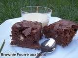 Brownie Fourré aux Noix