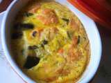 Clafoutis au Saumon Fumé Courgettes et Fromage Frais - Battle Food #63