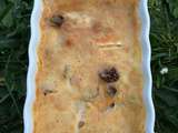 Clafoutis Pommes Cranberries et Chocolat Blanc