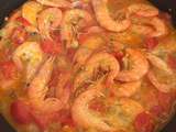 Curry de Crevettes (Sud de l'Inde)