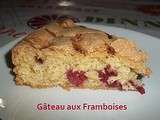 Gâteau aux Framboises