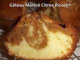 Gâteau Marbré Citron Ricoré®