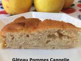 Gâteau Pommes Cannelle Gingembre