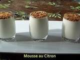 Jeu Interblog #22 : Mousse au Citron