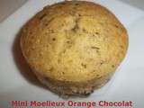 Mini Moelleux Orange Chocolat