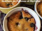 Moelleux de Pommes et Myrtilles